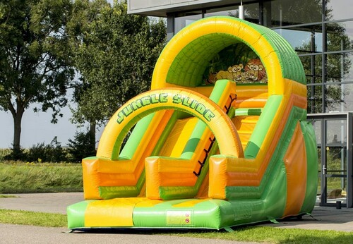 INFLATABLE JUNGLE SLIDE