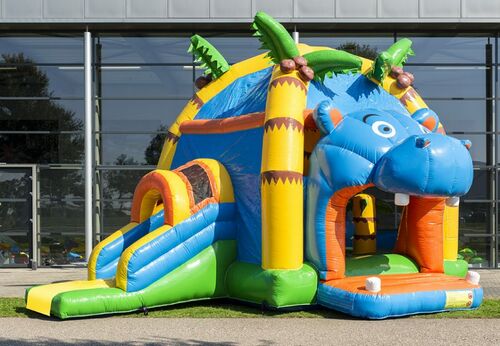 MOONWALK WITH SLIDE HIPPO